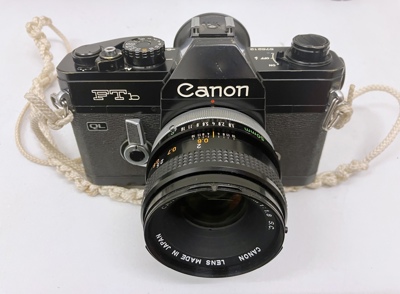 Canon Ftb med Canon Fd 50/1.8 