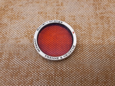 Rollei Rolleiflex-filter orange eller milt röd. Bay1