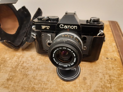 Canon FT med Canon FL35 3.5