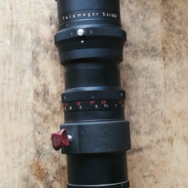 Meyer Görlitz Telemagor 400/5.5 Leica skruvgäng M39