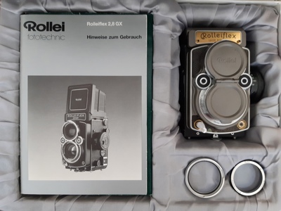 Rolleiflex 2.8 GX 60-årsjubileumsmodell, 1500 ex.